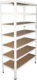 Shelfplaza HOME metalen stellingkast - 180x60x60 cm - wit - 7 planken