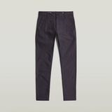 G-Star Bronson 3.0 Slim Chino Heren Joggingbroek Katoen Elastaan India Ink/Dk Black Hb 32/34