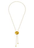 PURELEI Ketting Shell Drop Goud 55 cm