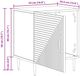 vidaXL Table de chevet chêne fumé 43 x 34,5 x 50 cm Bois transformé