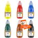 EDC250X6A EDC inktflessen, 250 ml, 6 stuks