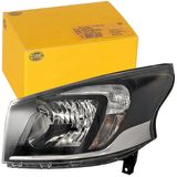 HELLA 1EE 011 565-111 FF/Halogeen Koplamp - voor o.a. Opel Vivaro B Platform/Chassis (X82) - ECE - voor rechtsrijdend verkeer - links