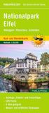 Publicpress KOMPASS Freytag & Berndt Publicpress Rad- und Wanderkarte Nationalpark Eifel, Nideggen, Monschau, Schleiden 1:50.000
