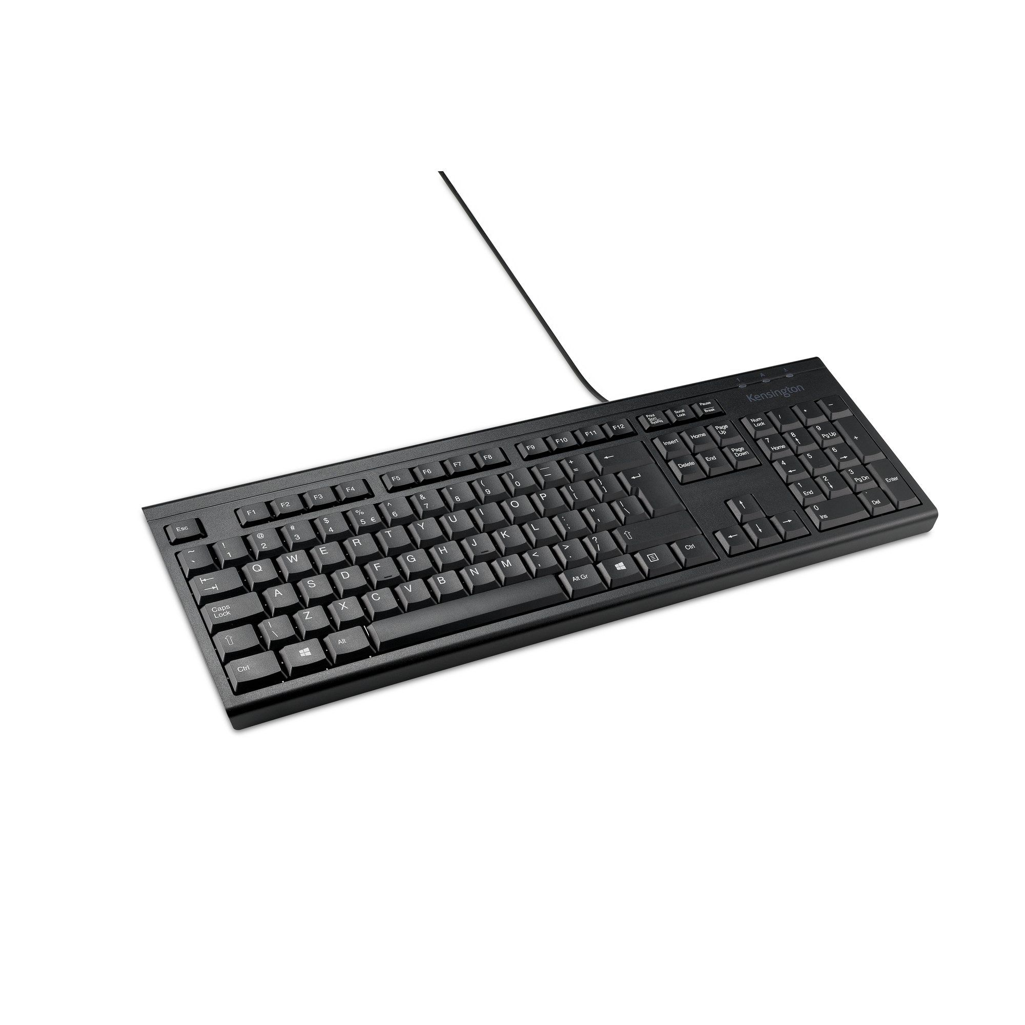 Kensington KB100 EQ Wired Full Size Keyboard AZERTY Frans Zwart