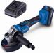 Scheppach Accuwinkelslijper BC-AG125-X, startpakket 2Ah, SET S, accuvoeding, ergonomisch ontwerp