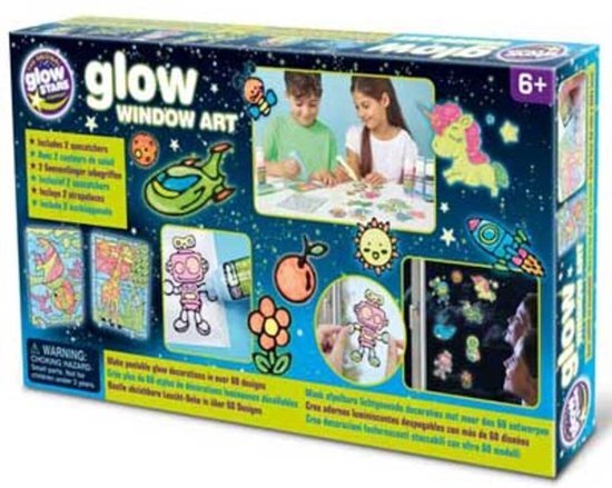 The Original Glowstars Company Glow Window Art