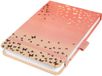 Sigel Notitieblok Jolie Beauty 'Enchanted Clouds', A6+, Roze, Hardcover, Genaaid gebonden, Elastiek, Stippen, 158 pagina's, Inclusief pen