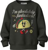 NAME IT - NMMKORE LS NREG SWEAT UNB BOX - Jongens - Sweater - Maat 104 - Katoen - Peat