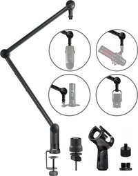 Sensic SA-20 Microfoon Statief | Microfoonarm | Boom Arm | Microfoon Standaard | Stille beweging