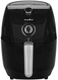 Mestic MA-100 Air Fryer - 1.5L - 900W - Black/Stainless Steel