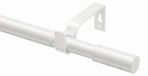 Tringle à rideaux extensible - 72-220 cm - 19 mm - Blanc