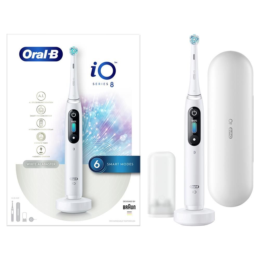 Oral-B iO Series 8 Elektrische Tandenborstel - Wit