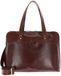 LEONHARD HEYDEN Leren business tas laptoptas met laptopvak Cambridge Damen Businesstasche 1 Fach 5257 Rotbraun donkerbruin