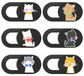 Webcam cover - Cache webcam - Slider - 6 pièces - Ultra-fin