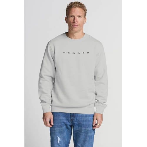 Vänner Vänner sweater lichtgrijs