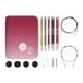 KnitPro Dreamz set van verwisselbare naalden - 5 paar rondbreinaalden 13 cm met accessoires startset