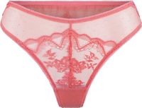 LingaDore String String Gebloemd Vrouwen Spiced Coral S