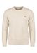 Lacoste Classic Fit Trui ronde hals crème, uni