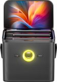 Ikarao Karaoke set voor Volwassenen - Shell S3 - 2 Draadloze Microfoons - 80W - Zwart