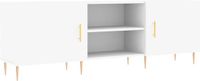vidaXL Tv-meubel 150x30x50 cm bewerkt hout wit