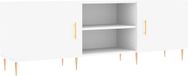 vidaXL Tv-meubel 150x30x50 cm bewerkt hout wit
