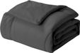 Goodivery® - Couverture rafraîchissante - Gaufré double face - Soie glacée 2-en-1 couverture rafraîchissante légère à effet rafraîchissant auto-refroidissant - Gris foncé - 220x240 cm