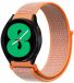 By Qubix - Geschikt voor Garmin Venu 4 - 45mm - Sport Loop nylon bandje - Oranje