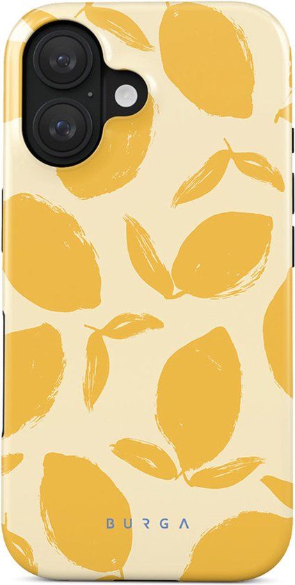 Burga Tough Case Lemon Tart voor Apple iPhone 16