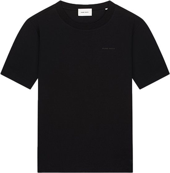 PURE PATH Essential Triangle Tee Heren T-shirt Zwart XS