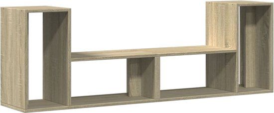 vidaXL Tv-meubelen 2 stuks 75x30x50 cm bewerkt hout sonoma eikenkleurig
