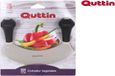Quttin Groentesnijder - Wiegemes - RVS/Zwart