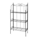 Esschert Design Plantenstandaard Zwart Staal 109.6 x 55.5 x 25.5 cm