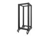 Lanberg OR01-6827-B rack 27U Vrijstaande rek Zwart