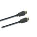 HDMI-kabel HDMI HDMI-kabel V.1.4 stekker naar stekker, 7,5 m, ideaal voor HD-video- en audio-overdracht, compatibel met meerdere apparaten.