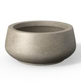 Kante Plantenbak, verweerd beton, 16,9" Dia