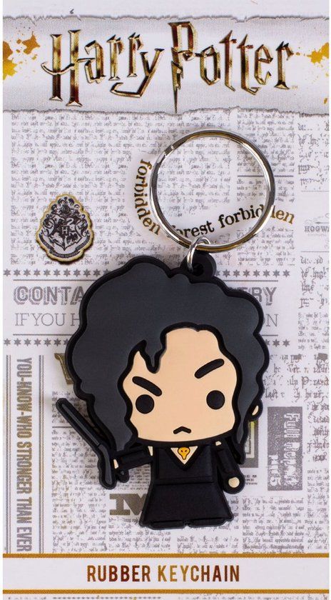 Pyramid Harry Potter Chibi Rubber Keychain / sleutelhanger - Belatrix Chibi
