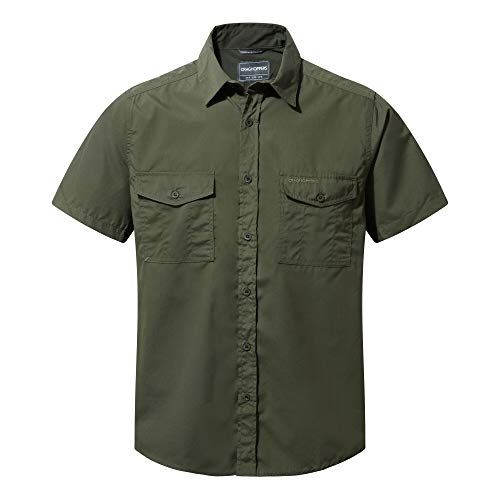Craghoppers Heren Kiwi wandelshirt met korte mouwen - 5054904523214