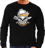 Bellatio Decorations Reaper Zwart Katoen L Heren Trui
