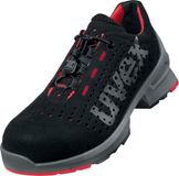 Uvex 1 paaralb-schoenen S1 85468 Zwart, Rood