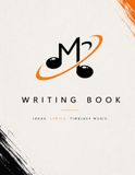 Music Writing Book: A Two-Page Songwriting Notebook for Lyrics, Hooks, Verses, Bridges, and Complete Songs