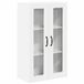 vidaXL - Keukenwandkast met plank, wit, 60 x 31 x 100 cm