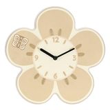 THUN Iconic Elegance wandklok met keramische bloem