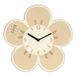 THUN Iconic Elegance wandklok met keramische bloem