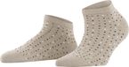 FALKE Multispot duurzaam katoen sneakersokken dames beige - Maat 35-38