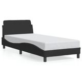 VidaXL Bedframe "Dover" 200x200 cm Fluweel Zwart