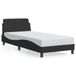 VidaXL Bedframe "Dover" 200x200 cm Fluweel Zwart