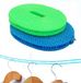 Sans marque Corde à linge coupe-vent antidérapante - Nylon portable pour voyage camping et usage intérieur/extérieur