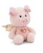 NICI Knuffeldier beschermengel varken La La Piggie, 28 cm, in geschenkdoos, roze