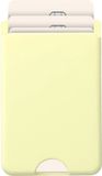 AVY Magnetische Kaarthouder | Butter Yellow
