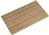 Saniclass Tops Topblad - 80x1.2x46cm - afgeronde hoeken - warm eiken